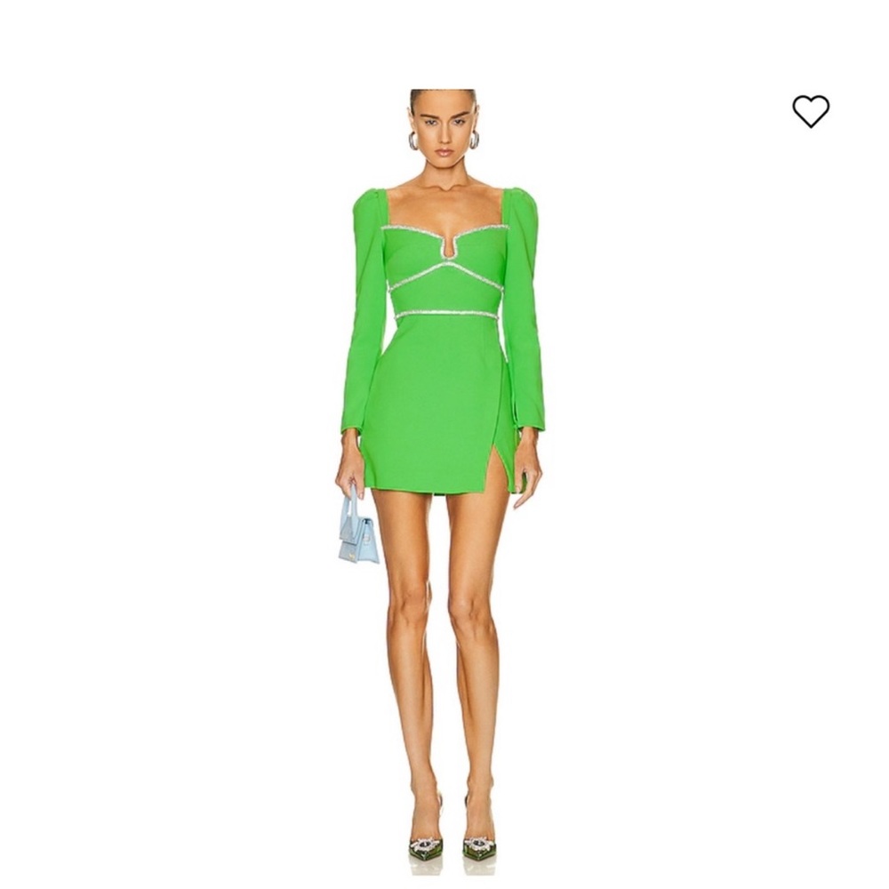 Brand New Self Portrait Diamanté mini dress
